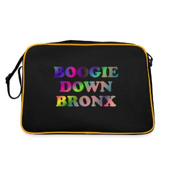 Boogie Down Bronx - Retro Bag - black/gold - Back