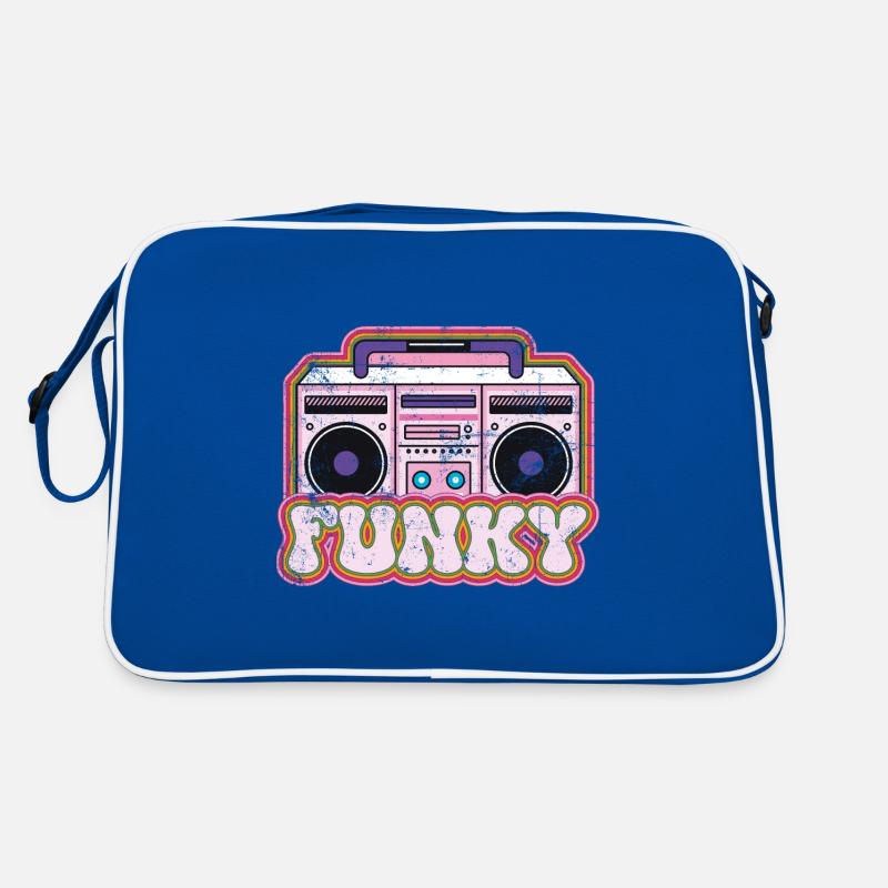 Funky Ghettoblaster Retro Tasche