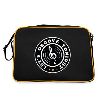 Groove ce soir - Sac Retro - noir/or - Dos