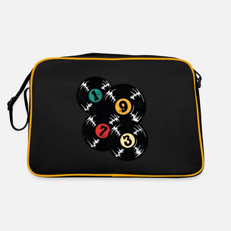 Millésime 1973 - Sac Retro - noir/or