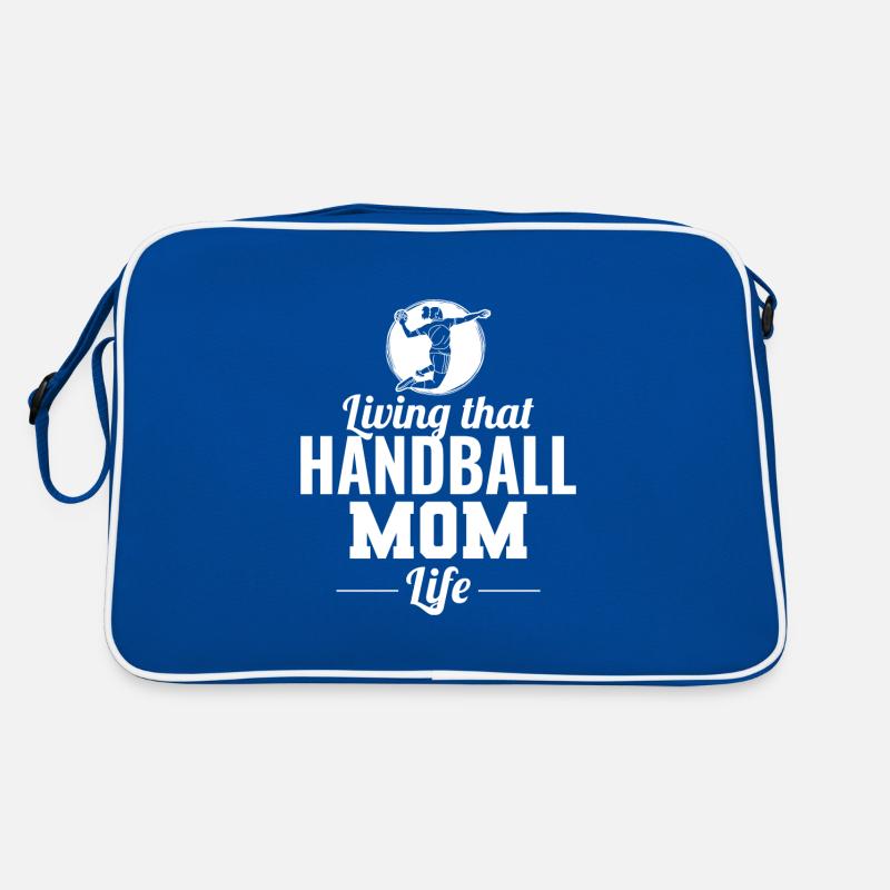 Handball Mama Muttertag Retro Tasche