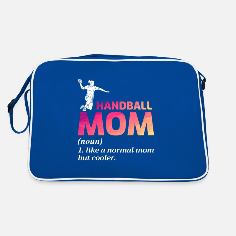 Handball Mama Muttertag Retro Tasche