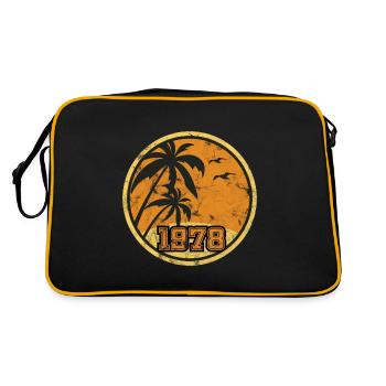 Millésime 1978 - Sac Retro - noir/or - Dos