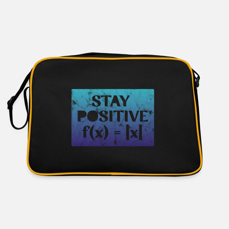 Restez positif Sac Retro