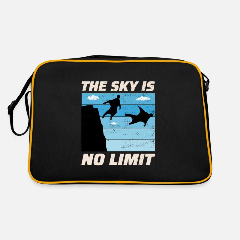 Wingsuit flying Base Jumping Skydiving Wingsuiting Retro Bag