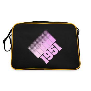 1951 - Retro Bag - black/gold - Back