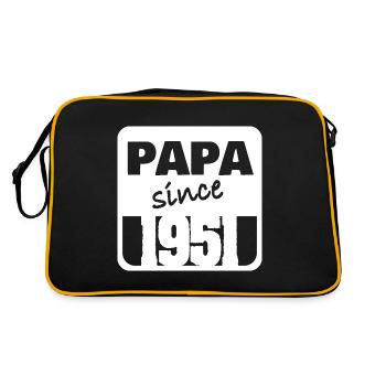 1951 - Sac Retro - noir/or - Dos