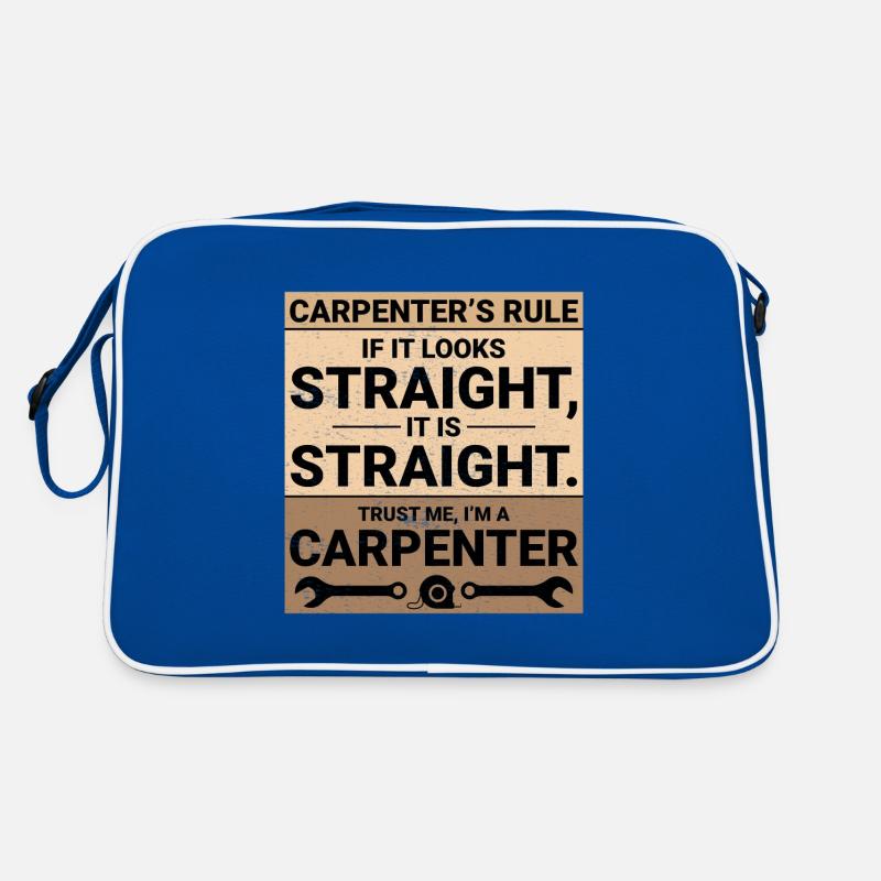 Charpentier, Menuisier, Bûcheron, Menuiserie, Drôle Sac Retro