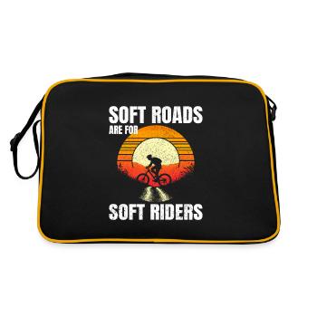 Scenic Gravel Riding Sunrise Soft Roads Not for Us - Retro Bag - black/gold - Back