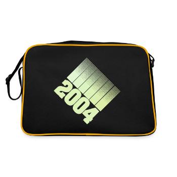 Année 2004 - Sac Retro - noir/or - Dos