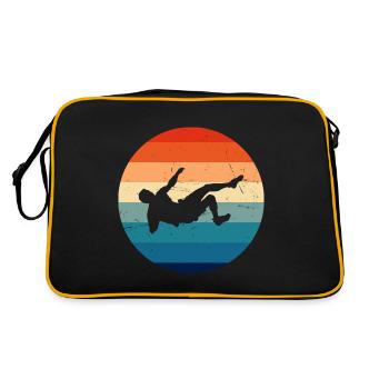 Climbing Boulder Climbing Bouldering Women - Retro Bag - black/gold - Back