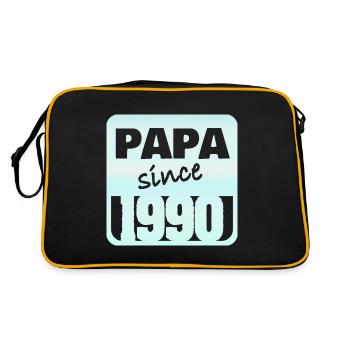 1990 - Sac Retro - noir/or - Dos