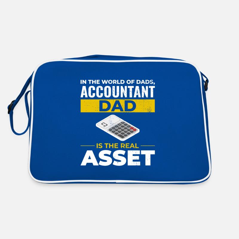 Comptable Papa Comptabilité Finance Financier Drôle Sac Retro