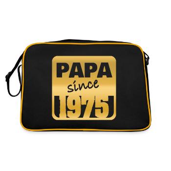 Année 1975 - Sac Retro - noir/or - Dos