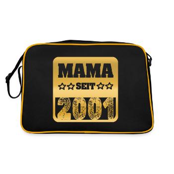 Maman 2001 - Sac Retro - noir/or - Dos