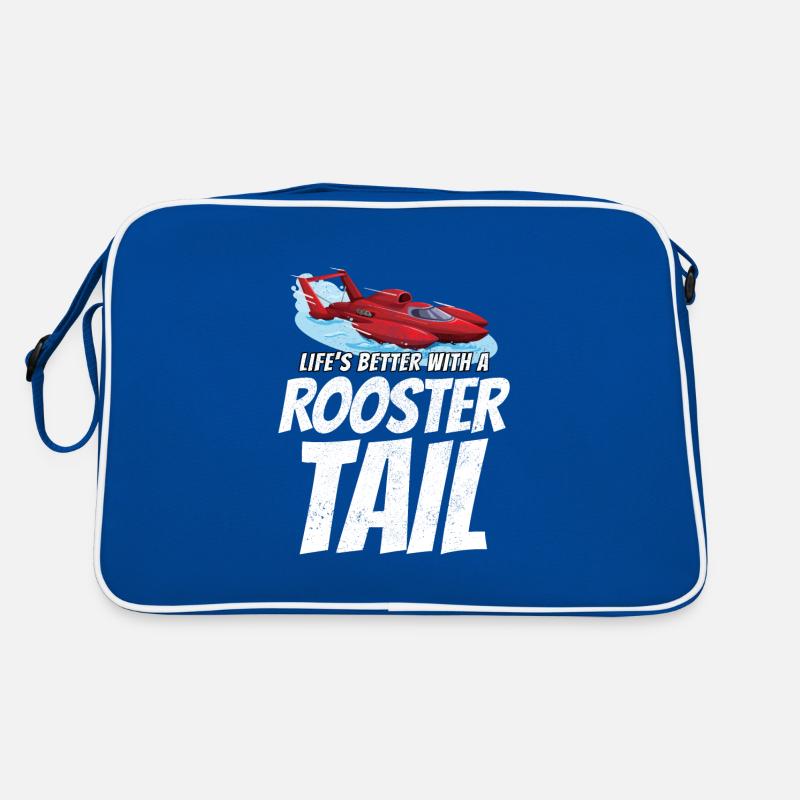 Rooster Tail Rumble : Plaisir des courses d’hydroplanes Sac Retro