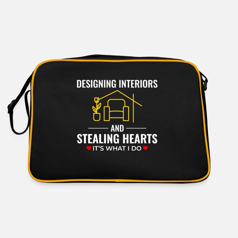 Architecte d’intérieur Décoration Design Professionnel Sac Retro