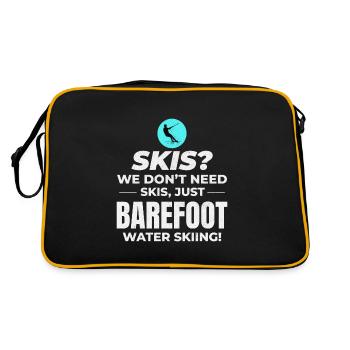 Pieds nus Ski nautique Sports extrêmes Pieds nus - Sac Retro - noir/or - Dos