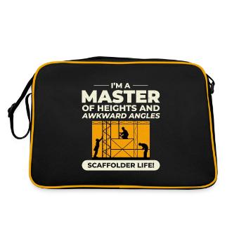Scaffolder Scaffold Builder Scaffolding Platform - Retro Bag - black/gold - Back