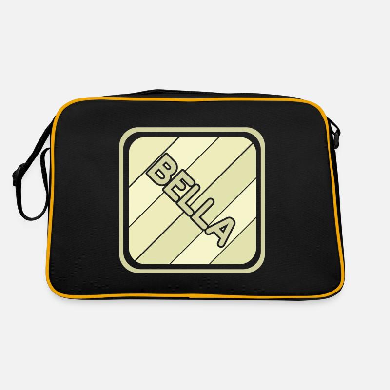 Mädchenname Bella Retro Tasche