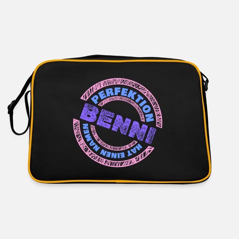 Benni Benni - Sac Retro - noir/or