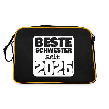 Siblings 2025 - Retro Bag - black/gold - Back
