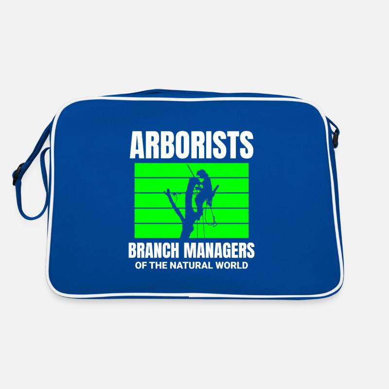 Arborist Tree Surgeon Climber Climbing Trimmer Retro Bag