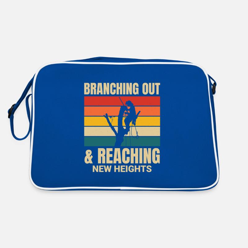 Baumpfleger Baumchirurg Kletterer Klettertrimmer Retro Tasche