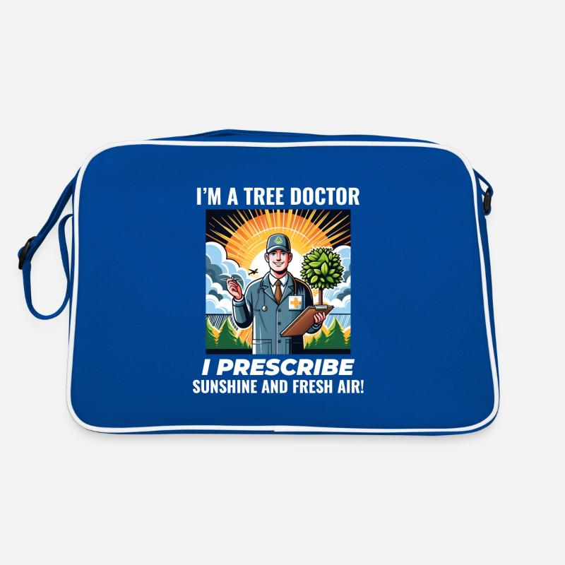 Baumpfleger Baumchirurg Kletterer Klettertrimmer Retro Tasche