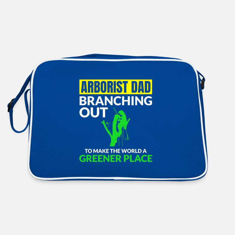 Arborist Tree Surgeon Climber Climbing Trimmer Retro Bag