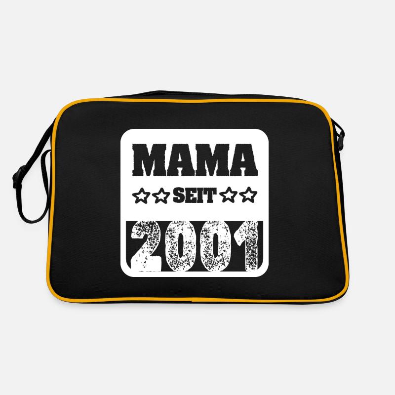 Geburt 2001 Retro Tasche