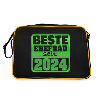 Wife 2024 - Retro Bag - black/gold - Back
