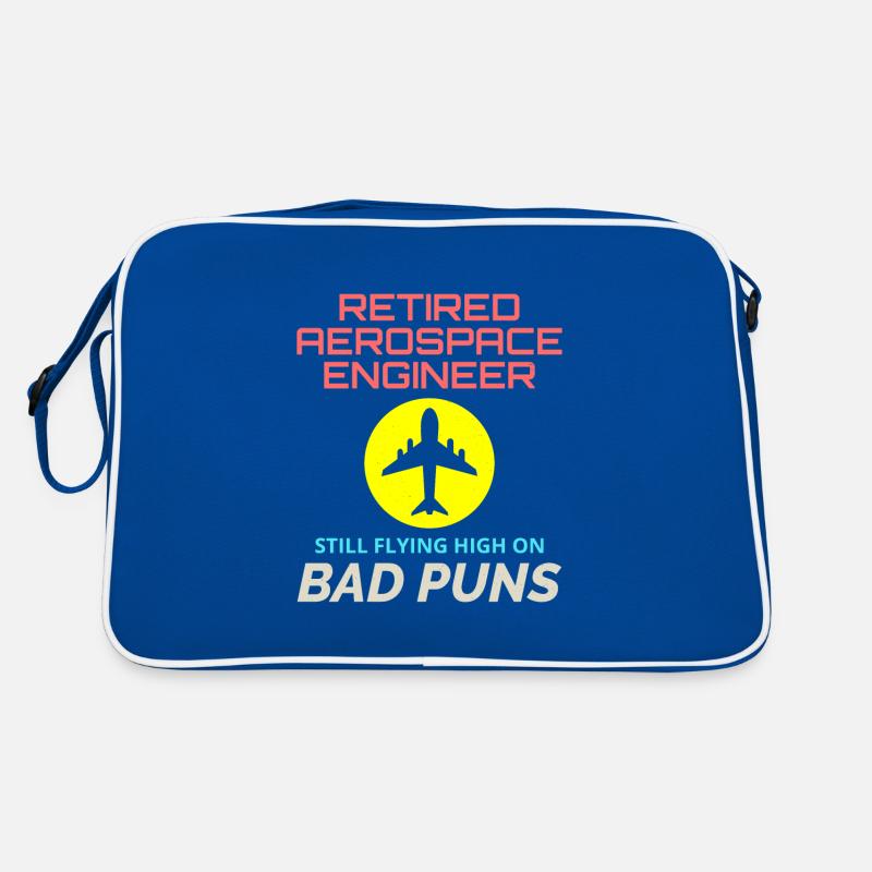 Retired Aerospace Engineer Flight Mechanics Plane Retro Bag