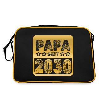 2030 - Sac Retro - noir/or - Dos
