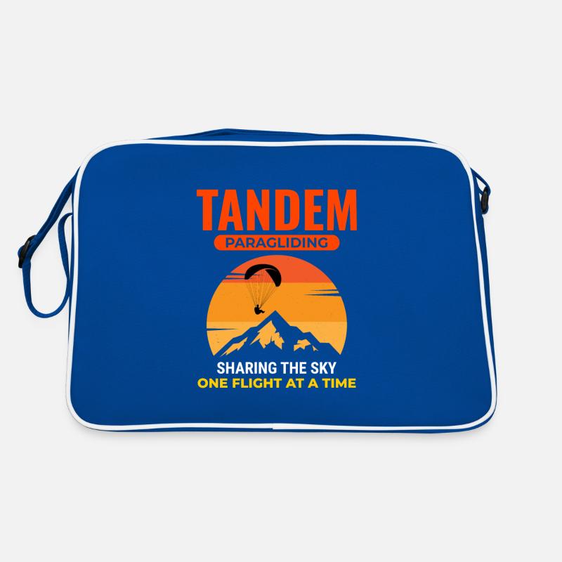 Tandem Paragliding Pilot Paraglider Adventures Retro Bag