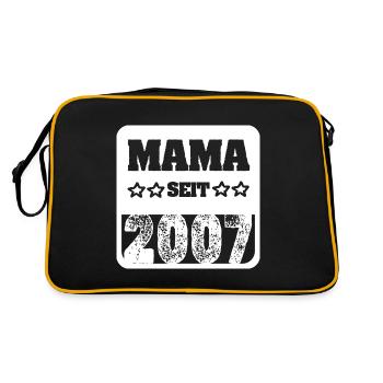 Born in 2007 - Retro Bag - black/gold - Back