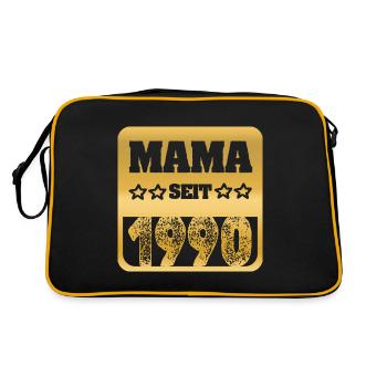 Mama 1990 - Retro Bag - black/gold - Back