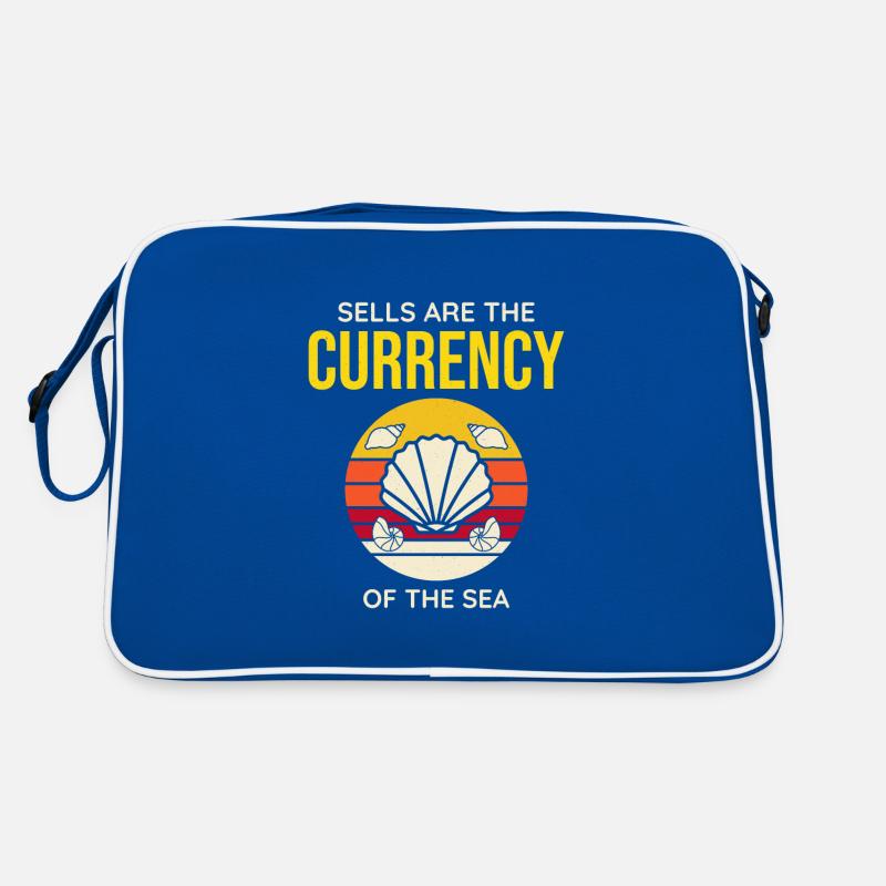 Seashells Collector Beachcomber Sea Shell Ocean Retro Bag