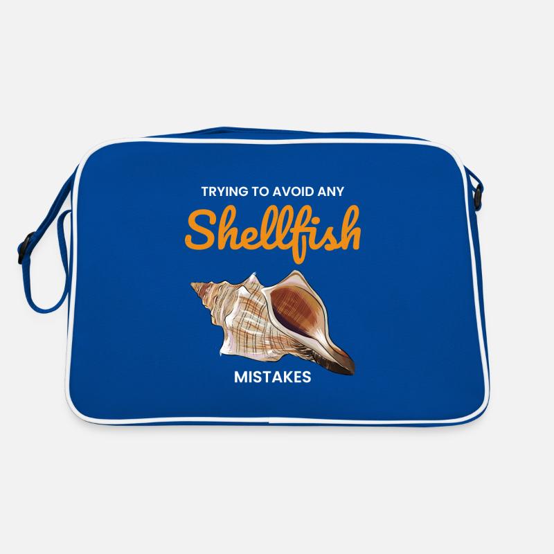 Conch Seashells Collector Beachcomber Shellfish Retro Bag