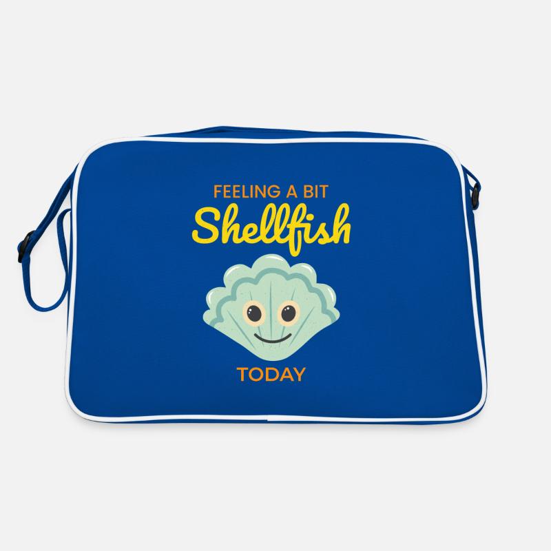 Scallop Seashells Collector Beachcomber Shellfish Retro Bag