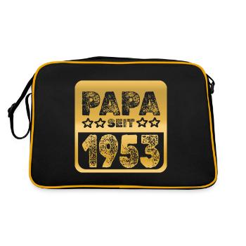 1953 1953 - Retro Bag - black/gold - Back