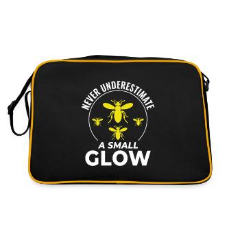 Lucioles Firefly Lightning Bug Insect Collector - Sac Retro - noir/or - Dos