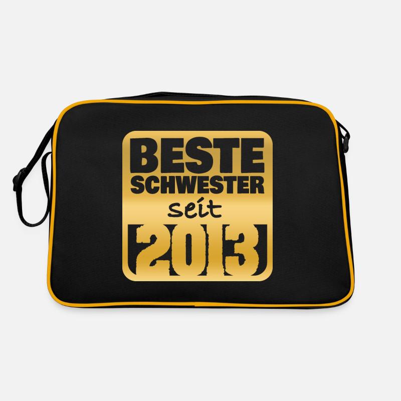 Geburt 2013 Retro Tasche
