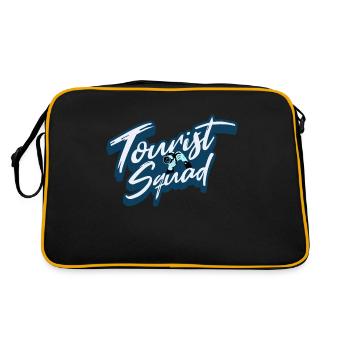 Tourist Squad Picture Photographer Vacation - Retro Bag - black/gold - Back