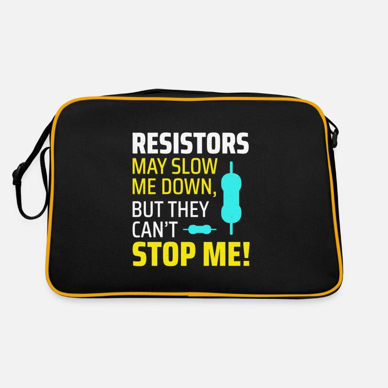 Electrician Humor Electrical Technician Engineer Retro Bag