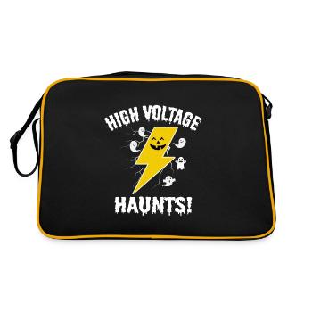 Electrician Halloween: High Voltage Hunts - Retro Bag - black/gold - Back