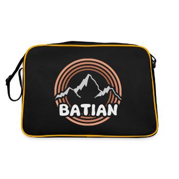 Mount Batian - Retro Bag - black/gold - Back