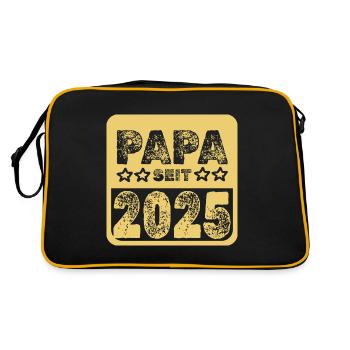 2025 - Retro Bag - black/gold - Back