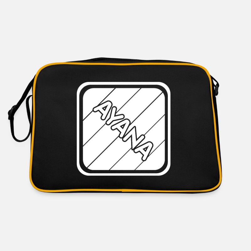 Mädchenname Ayana Retro Tasche