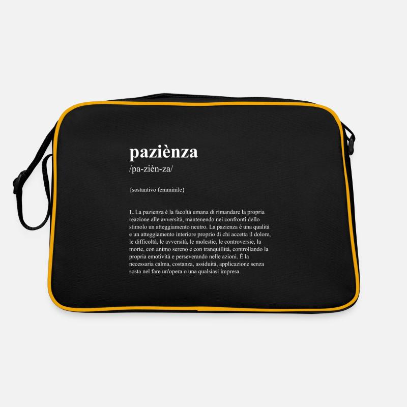 Design "Patience" Sac Retro